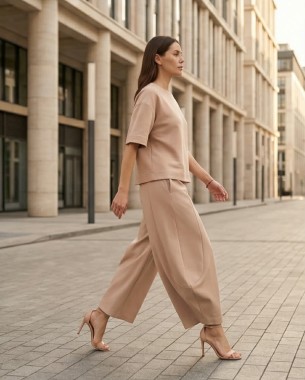 LATO 2026 Komplet DRESowy TOFFI 100% bawełna