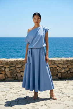 DENIM JEANS BABY BLUE komplet set RamięKoło